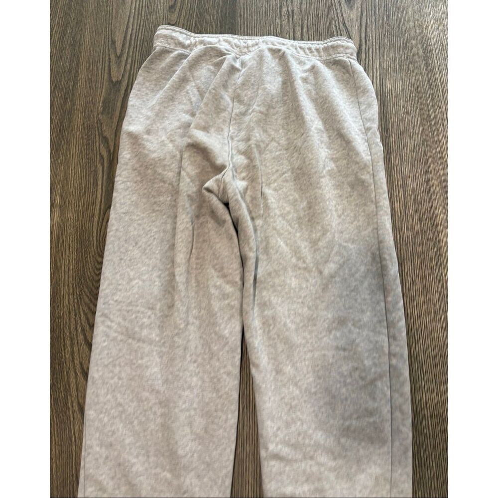 Nike Womens Jogger Sweat Pants Drawcord Elastic Waist Cotton Blend Gray Size M - Picture 9 of 11